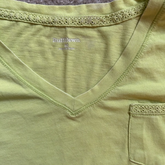 Women’s T-shirt by RuffHewn, light green, medium, lightweight fabric Good Cond!! - Picture 4 of 5